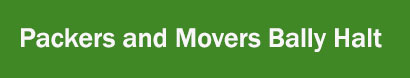 Packers and Movers Bally Halt, Kolkata